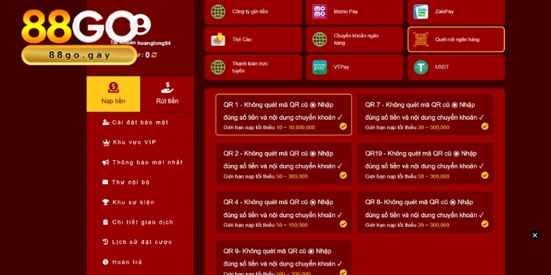 Những câu hỏi thường gặp về khuyến mãi 88go